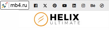 Новая иконка twitter в дизайне Helix Ultimate