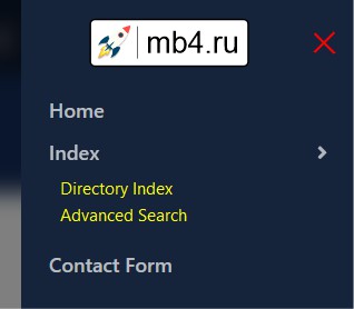 Новые цвета в мобильном меню сайта с шаблоном на Helix Ultimate Новые цвета в мобильном меню шаблона сайта на Helix Ultimate